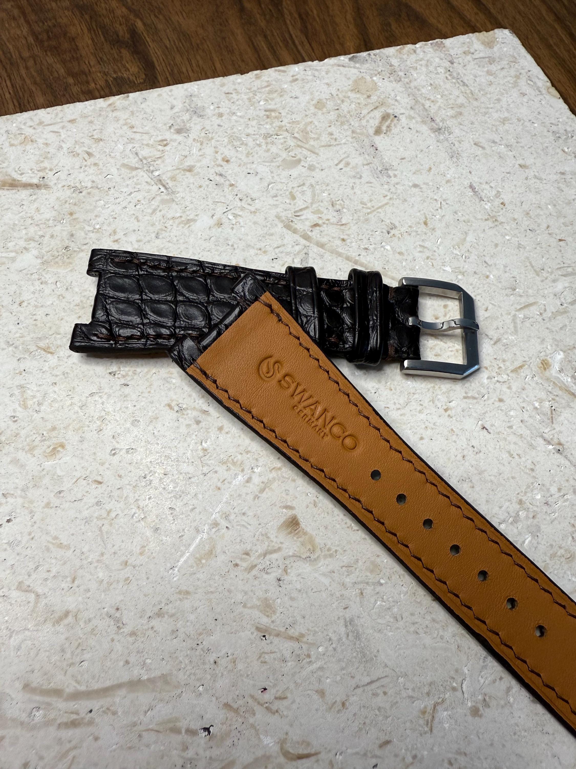 Citizen Zenshin Lederuhrenarmband - Mattes Alligatorleder