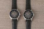Maßgeschneidertes Cartier Tank Lederuhrenarmband – handgefertigtes glänzendes Alligatorlederarmband
