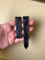 Cartier Santos Large Grain Alligator Leather Strap WSSA (Medium & Large) – Quick Release Compatible