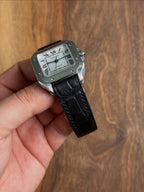 Cartier Santos Large Grain Alligator Leather Strap WSSA (Medium & Large) – Quick Release Compatible
