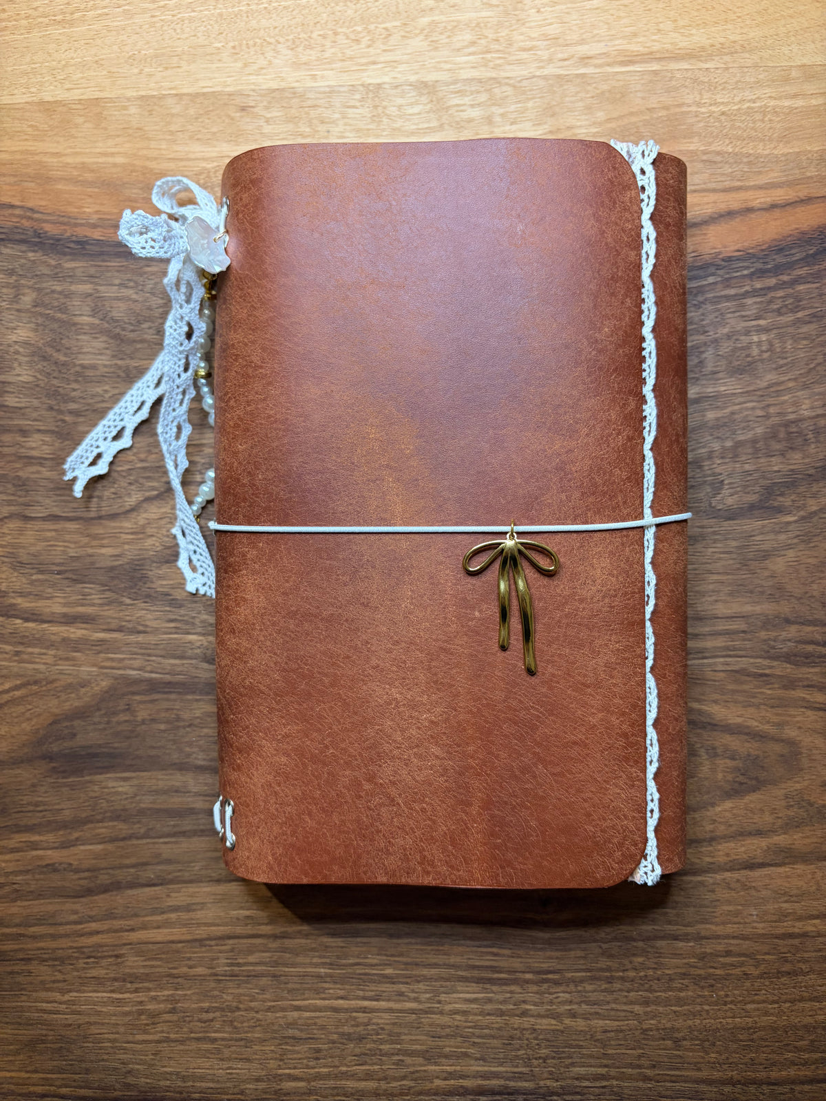 Vintage Leather Journal Cover A5
