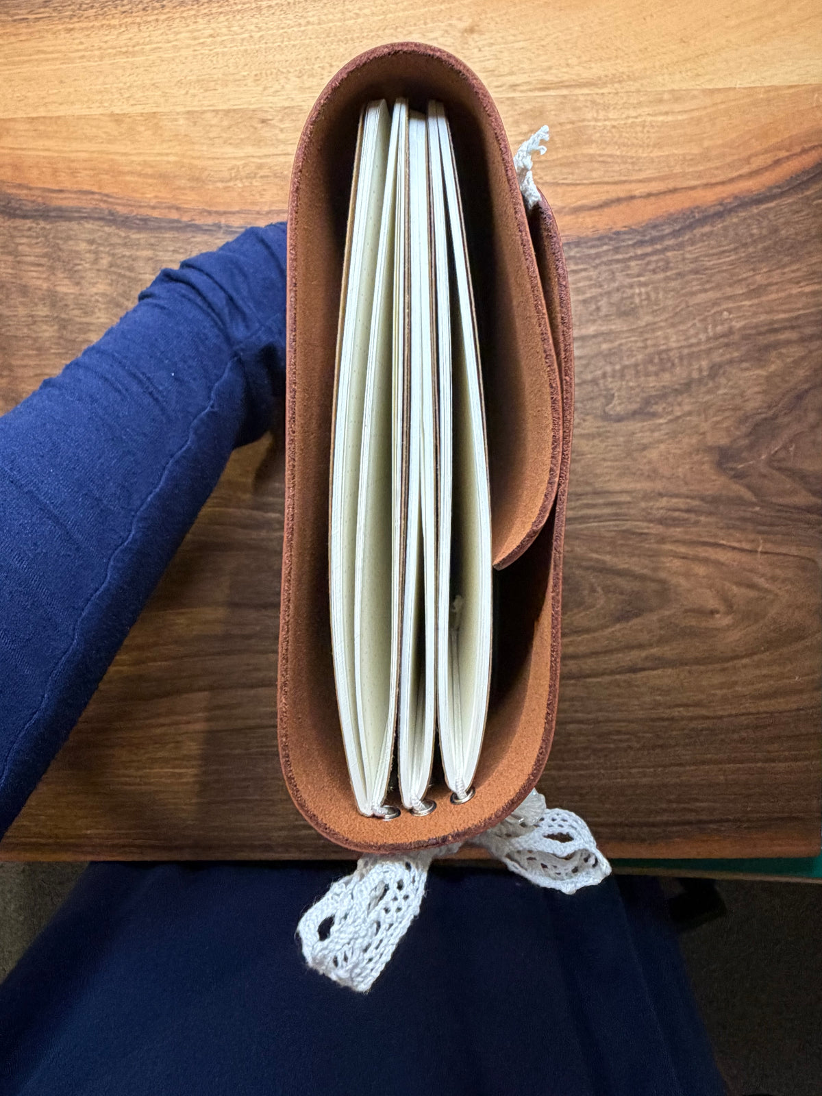 Vintage Leather Journal Cover A5
