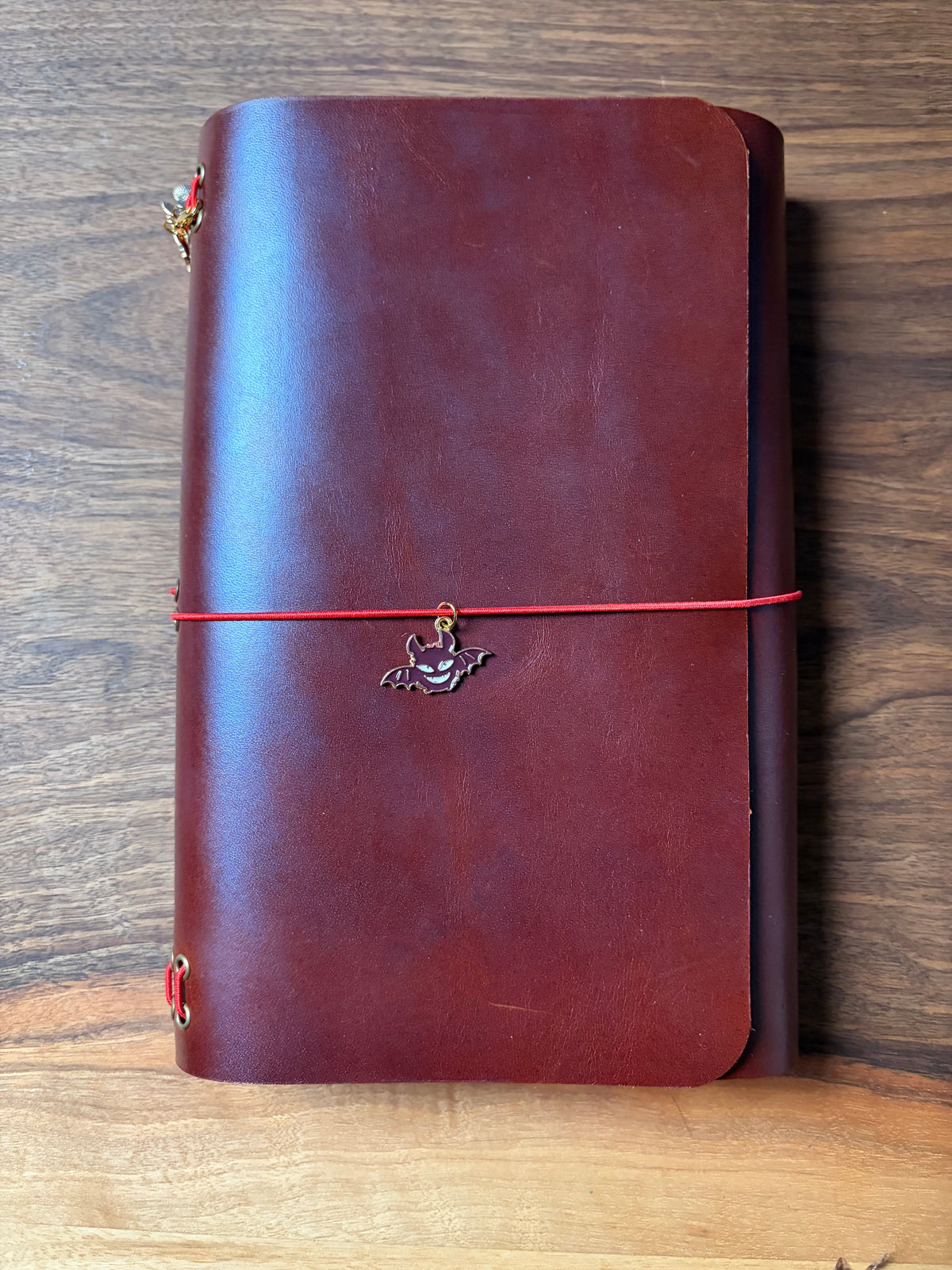 Spooky Halloween Leather Journal Cover A5