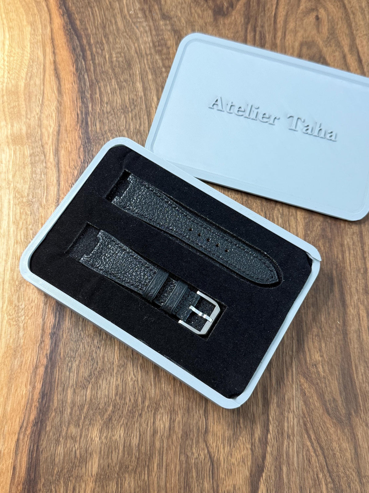 French goat leather strap for Citizen Zenshin – handmade by Atelier Taha