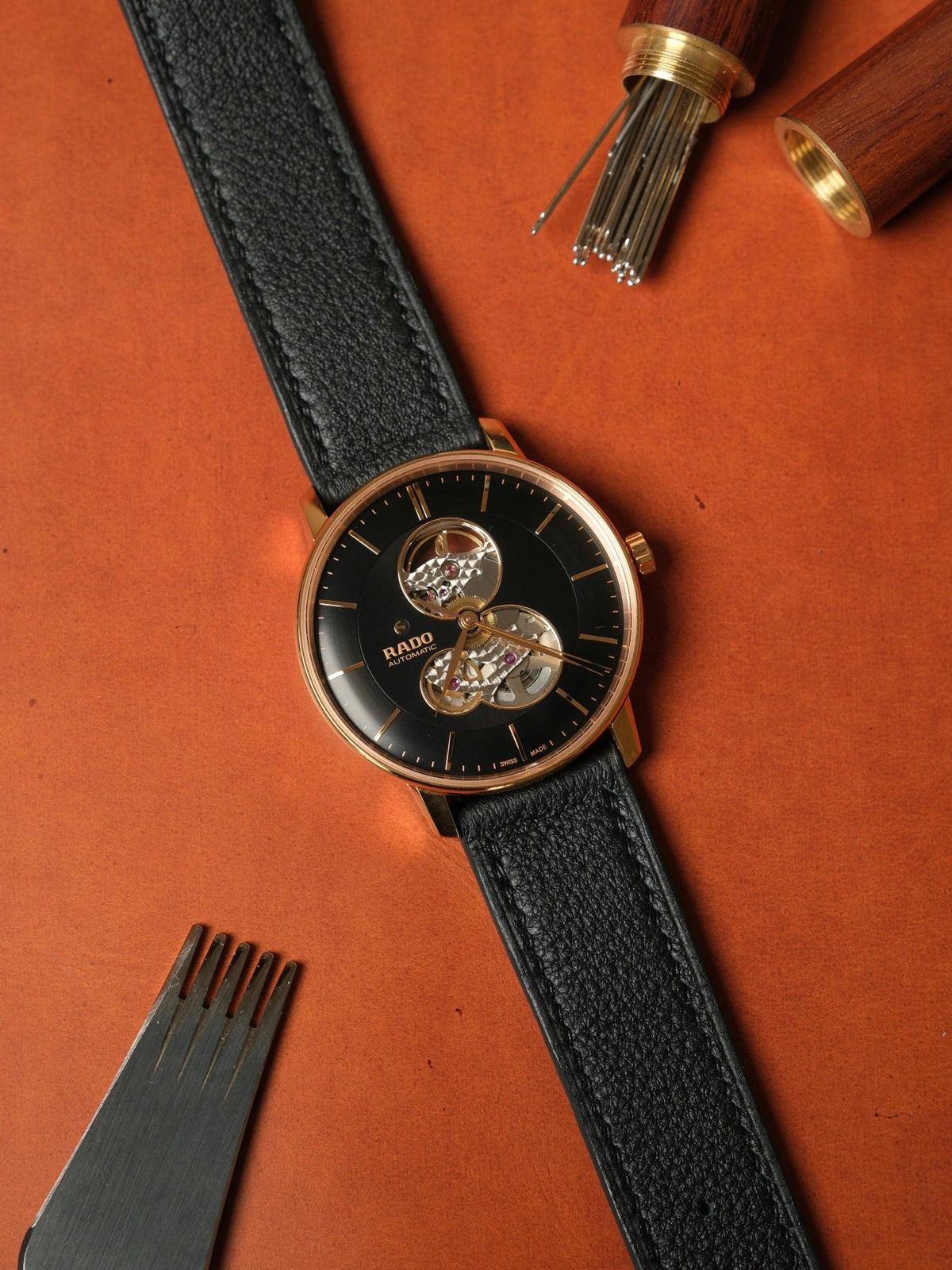 Sweet calf leather strap – handmade by Atelier Taha