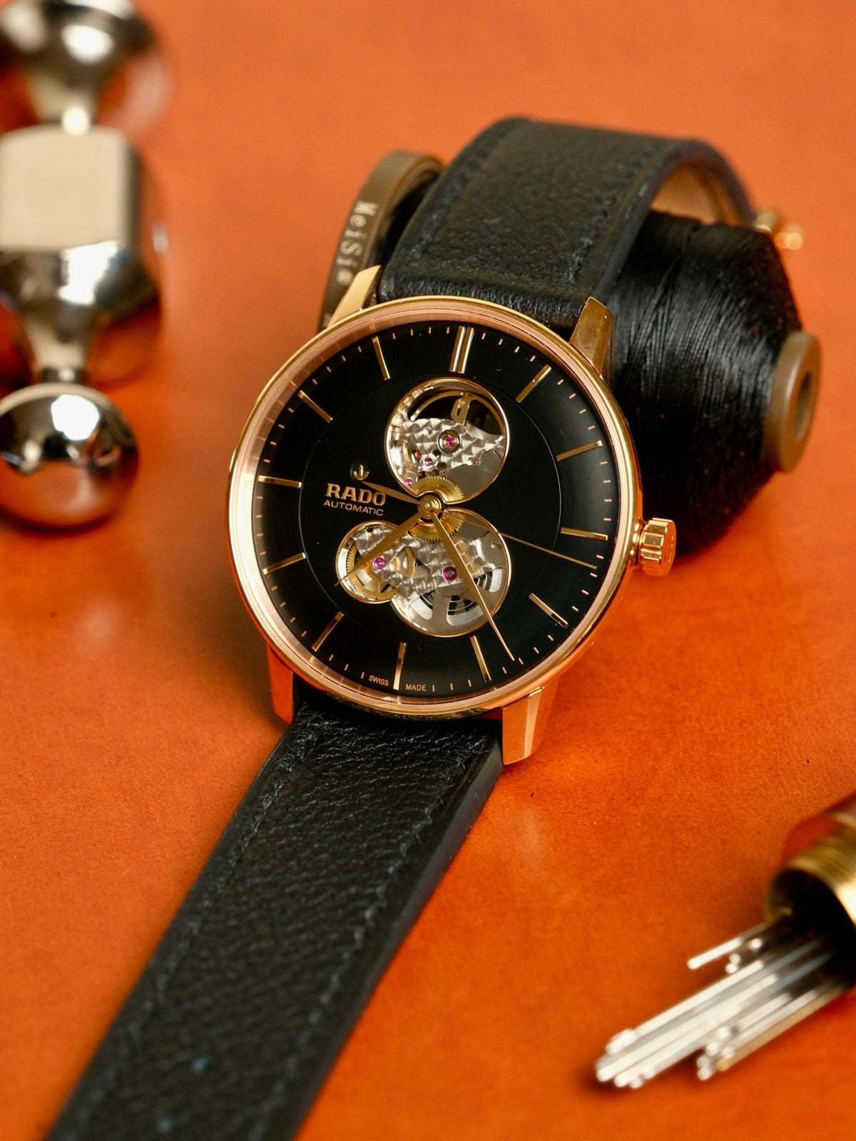 Sweet calf leather strap – handmade by Atelier Taha